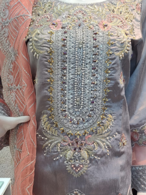 MEHNDI COLLECTION 2024  MULTI MIRROR SHIRT WITH PLAZZO